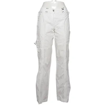 Cargohose (Weiß) von One by One Baumwolle