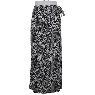 Jupe portefeuille (Noir, Blanc) de Lalique