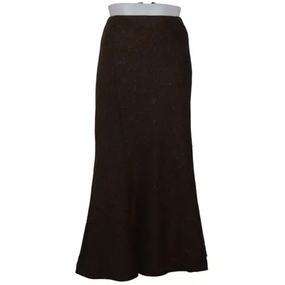 Maxi skirt (Brown, Multicolored) from Hirsch Elastane, Polyamide, Polyester, Wool
