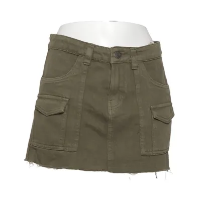 Skirt (Green) from Stradivarius Cotton