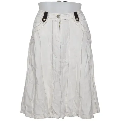 Skirt (White) from Elisa Cavaletti Linen