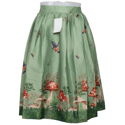 Jupe (Vert, Multicolore) de Voodoo Vixen Élasthane, Polyester