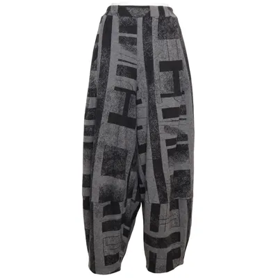 Bukser (Grå, Sort) fra Kekoo Design Bomuld, Elastan, Polyester