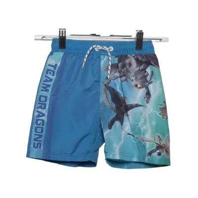 Shorts de bain (Bleu, Multicolore) de Dreamworks Polyester
