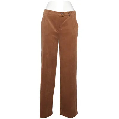 Pantalon en velours (Marron) de Sem Per Lei Élasthane, Polyamide, Polyester