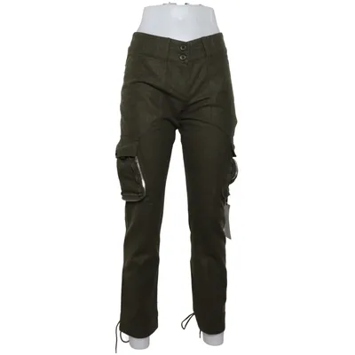 Cargo pants (Green) from Ermanno Scervino Polyamide, Wool