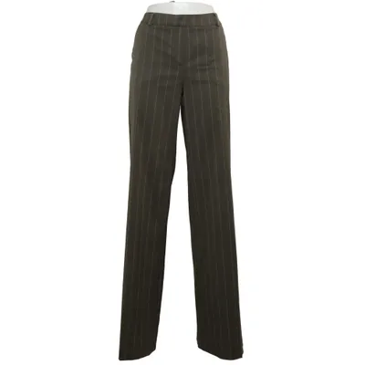 Kostuumbroek (Groen) van Comma Elastaan, Polyester, Viscose