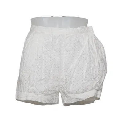 Shorts (White) from H&M Conscious Collection Organic cotton