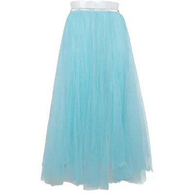 Tüllrock (Blau) von Olger Elasthan, Polyester, Viskose