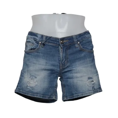 Short en jean (Bleu) de Miss Anna Coton, Polyester