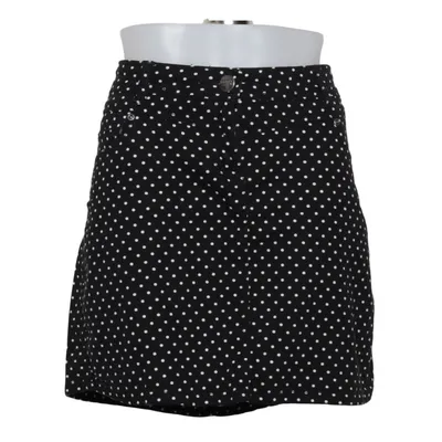 Skirt (Black, White) from Janina Denim Cotton, Elastane