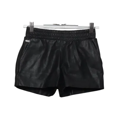 Short (Noir) de Retour Coton, Polyuréthane