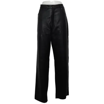Lederhose (Schwarz) von John F.Gee Leder, Polyester