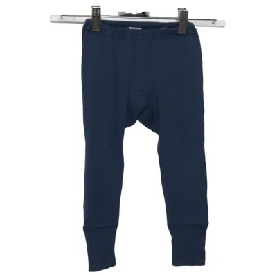 Caleçon long (Bleu) de Cosilana Soie, Laine