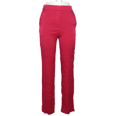 Broek (Rood) van Mango Polyester, Viscose