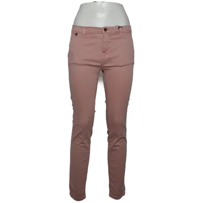 Chino (Rose) de Pull & Bear Denim Coton, Élasthane