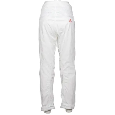 Chinos (Wit) van Adenauer & Co Katoen, Elastaan