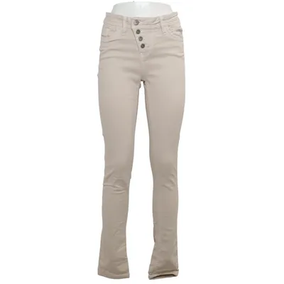 Chinos (Beige) från Slim Bomull, Elastan, Polyester