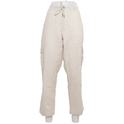 Cargo broek (Beige) van Catamaran Katoen, Linnen
