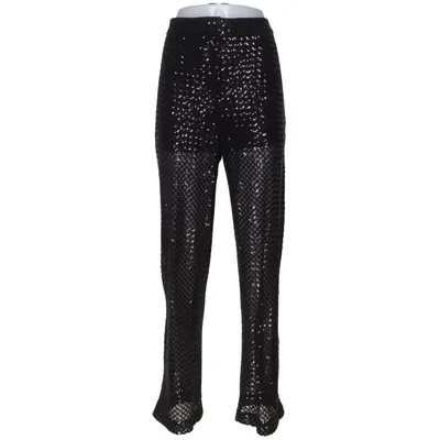 Byxor (Svart) från H&M Polyester, Elastan