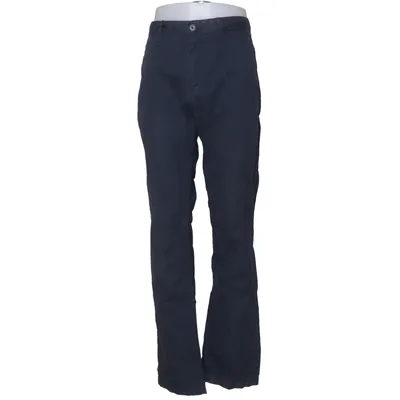 Chinos (Blue) from Timberland Cotton, Leather, Polyester