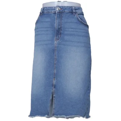 Jupe en jean (Bleu) de Encuentro Coton, Élasthane