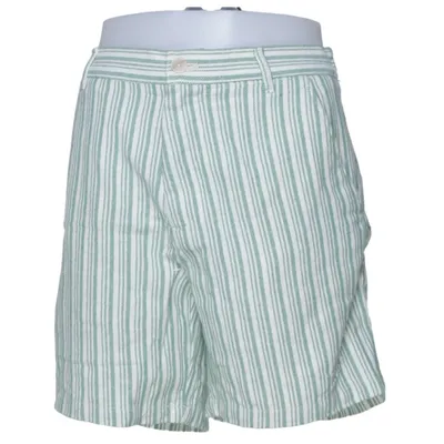 Shorts (Grön, Vit) från Zara Bomull, Polyester