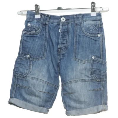 Cargoshorts (Blå) från Ripstop Bomull, Polyester