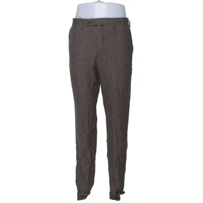 Kostuumbroek (Bruin) van These Glory Days Polyester, Wol
