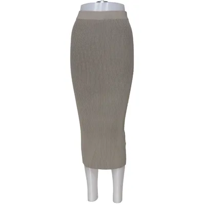 Jupe (Vert) de Anine Bing Polyamide, Viscose