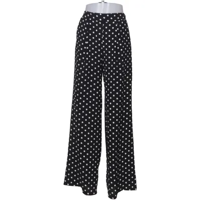 Palazzo broek (Zwart, Wit) van MW Polyester