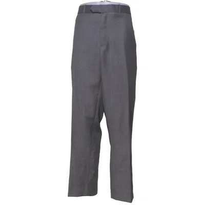 Pantalon de costume (Gris) de Tailor Store Polyester, Laine
