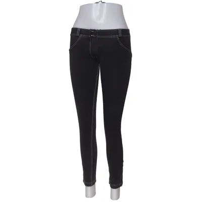 Pants (Black) from Freddy Cotton, Elastane