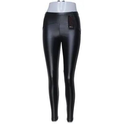 Leggings (Black) from Elisa Immagine Elastane, Polyester