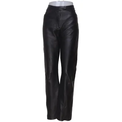 Läderbyxor (Svart) från J.G&S Skinn, Polyester