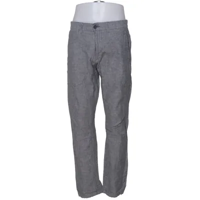 Chino (Gris) de Dressmann Coton, Lin