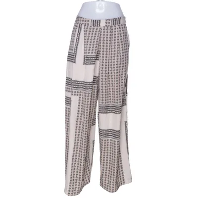 Palazzobyxor (Beige, Svart) från Isa Polyester