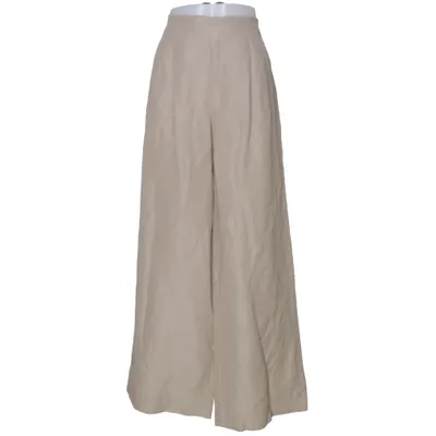 Palazzobyxor (Beige) från Armani Collezioni Linne, Silke, Viskos