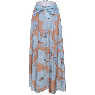 Jupe longue (Marron, Bleu, Orange) de Lumina