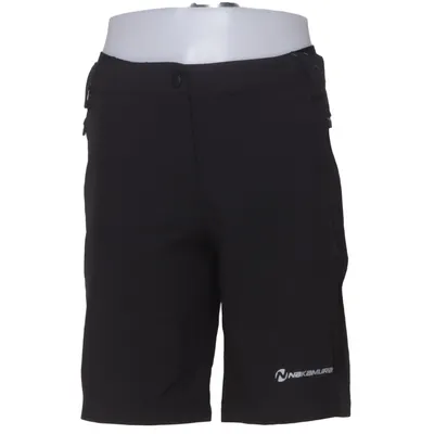 Outdoor shorts (Zwart) van Nakamura Elastaan, Polyamide, Polyester