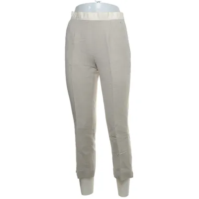 Bukser (Beige) fra Vanilia-Elements Bomuld, Elastan, Linned, Polyester, Viscose