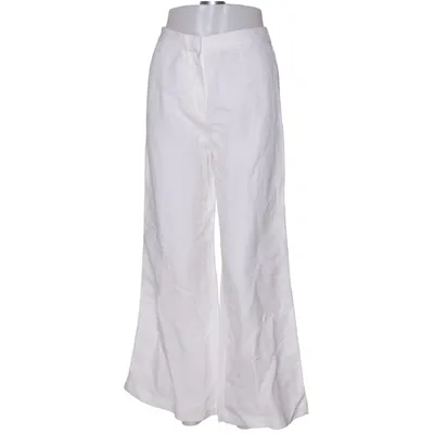 Hose (Weiß) von H&M Premium Quality Leinen, Viskose