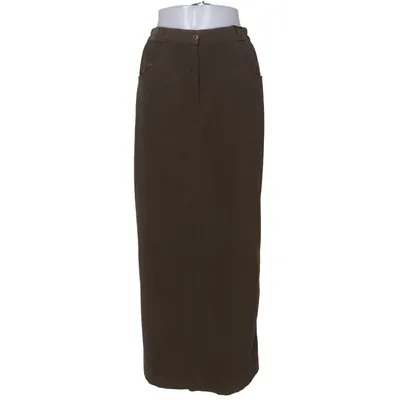 Maxi skirt (Green) from Segal Elastane, Polyester