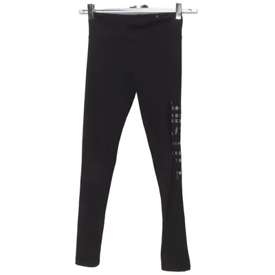 Sportleggings (Zwart) van Justice Elastaan, Polyester
