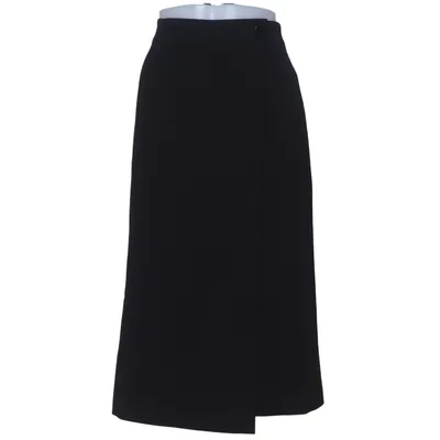 Jupe portefeuille (Noir) de Carin Wester Élasthane, Polyester, Viscose