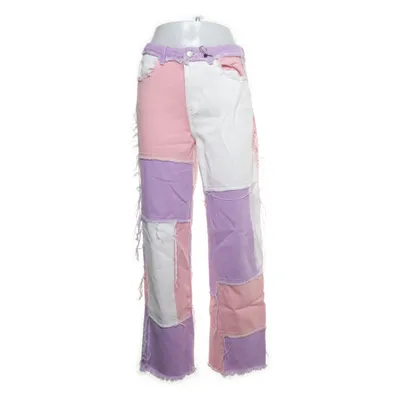 Jeans (Rosa, Lila, Vit, Flerfärgad) från Shein Bomull, Polyester