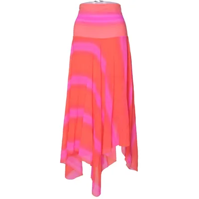 Maxi rok (Rood, Roze, Meerkleurig) van Sunflair Elastaan, Polyamide