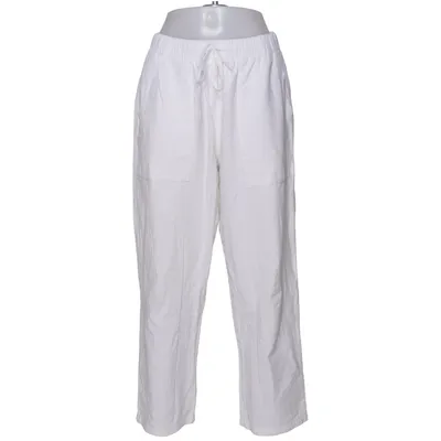 Pants (White) from LVCBL Cotton, Linen