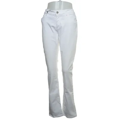 Jeans (Vit) från Lexington Co Bomull, Elastan