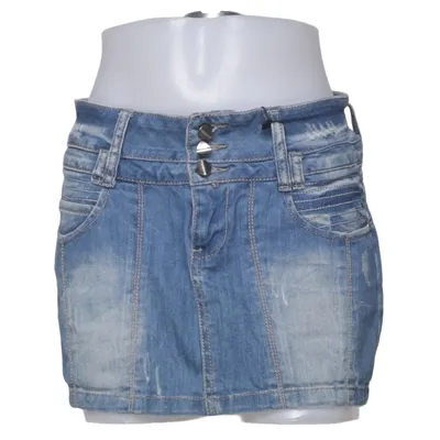 Denim skirt (Blue) from Redial Cotton, Elastane